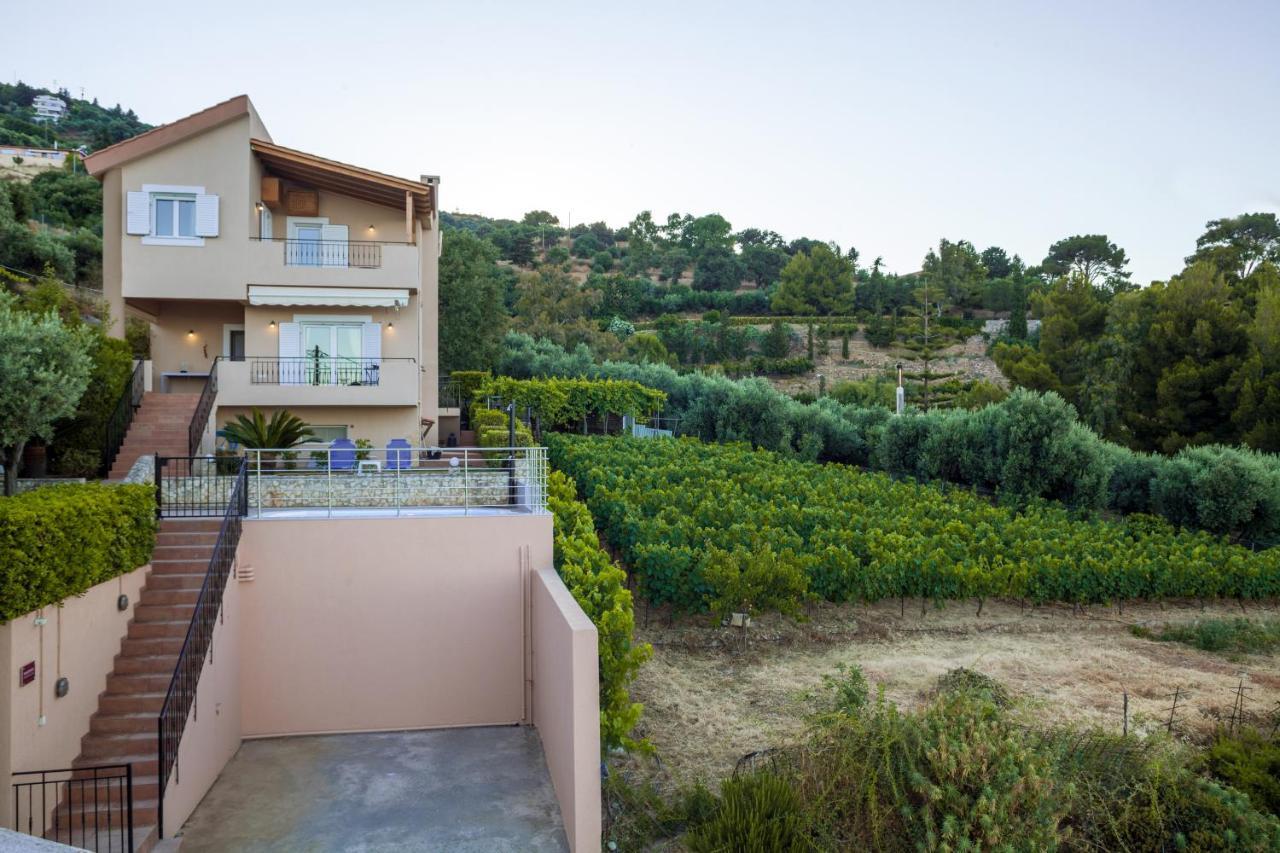 Panorama Traditional House With Private Pool Rodhia  Exterior photo