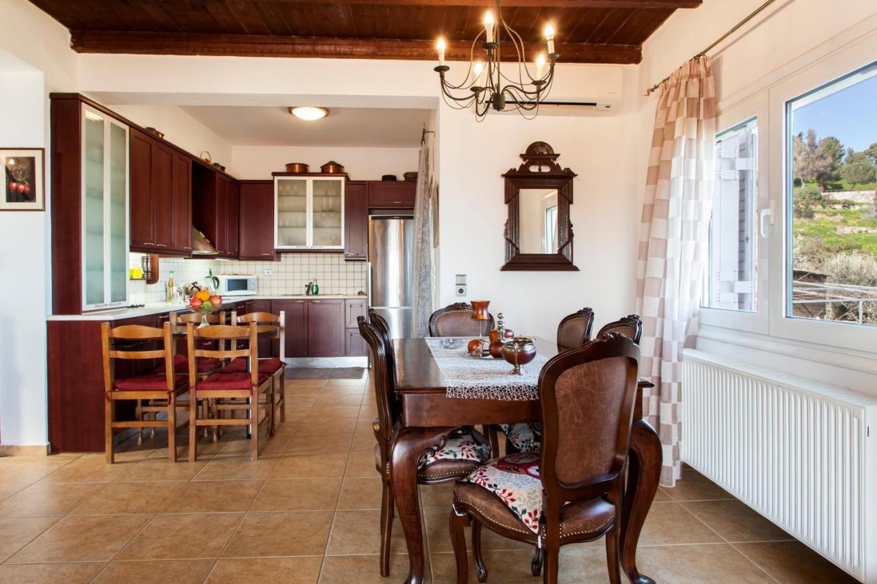 Panorama Traditional House With Private Pool Rodhia  Exterior photo