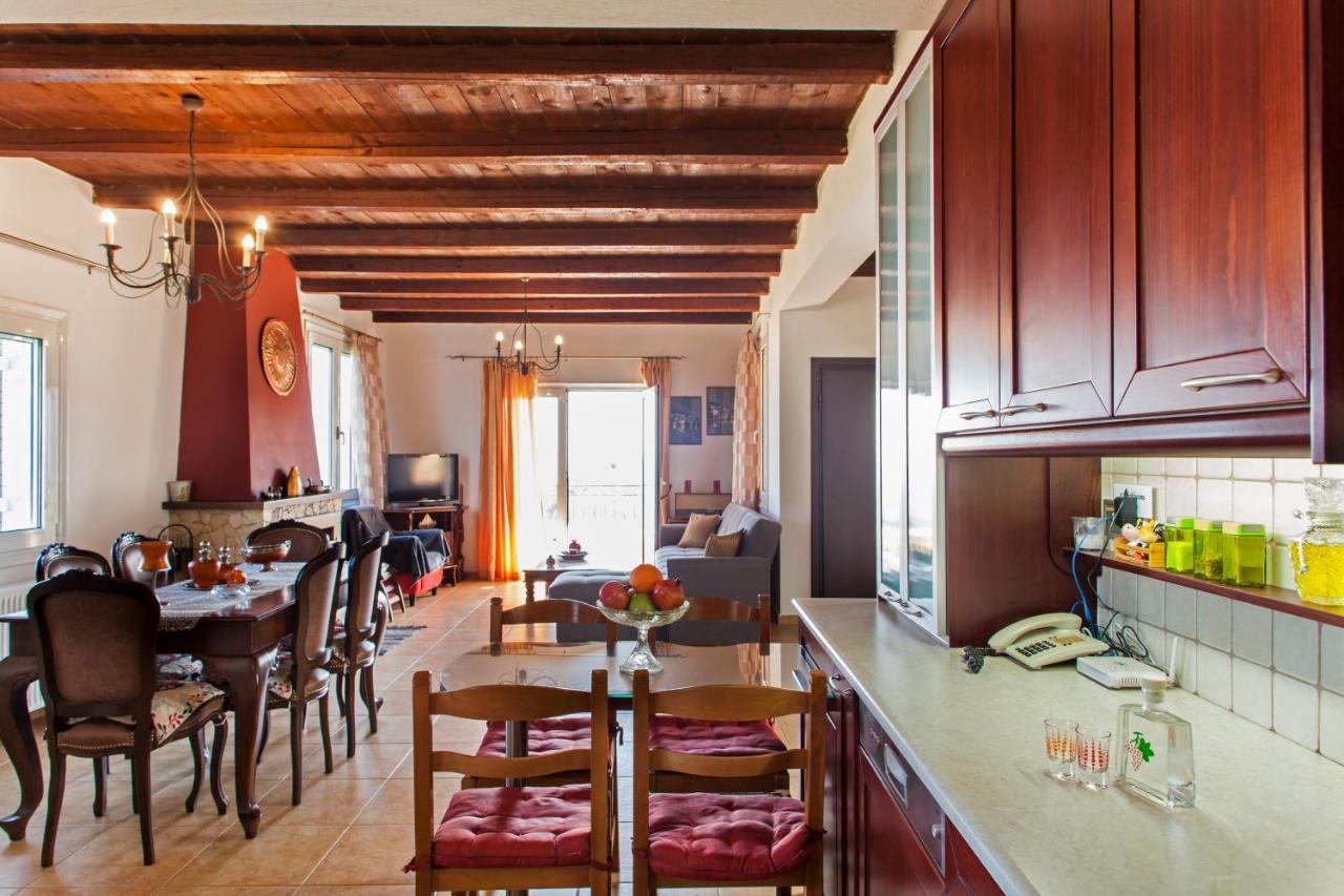 Panorama Traditional House With Private Pool Rodhia  Exterior photo